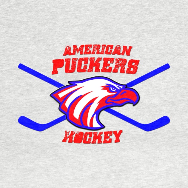 American Puckers Hockey Eagle by PuckersHockey